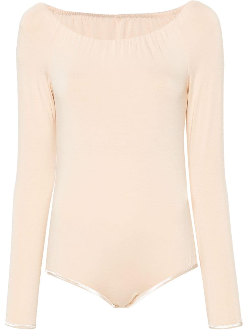 Ioana Ciolacu off-shoulder jersey body - Neutrals von Ioana Ciolacu