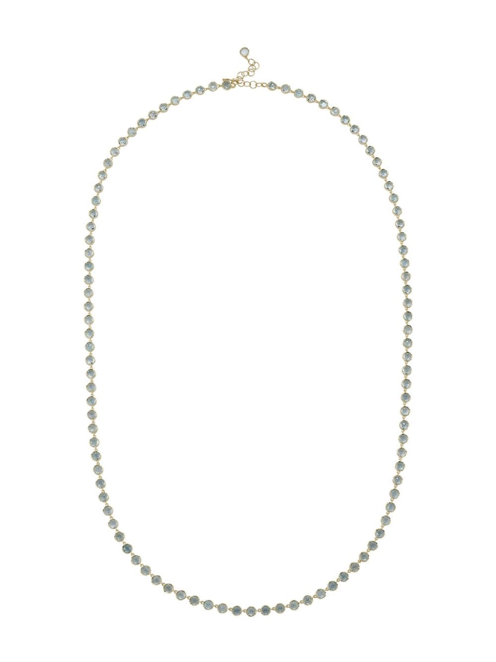 Irene Neuwirth 18kt yellow gold Classic aquamarine necklace