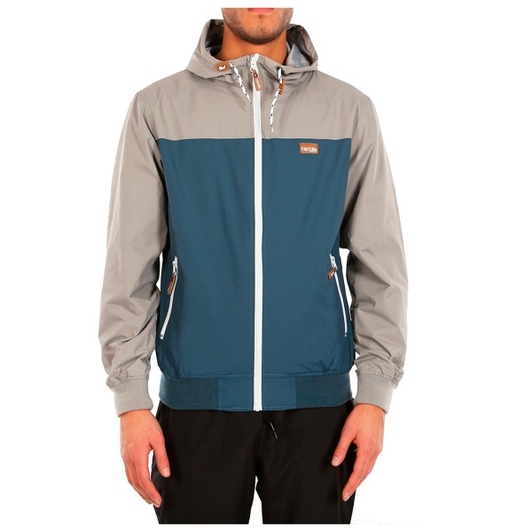 Iriedaily - Auf Deck Jacket - Regenjacke Gr S blau von Iriedaily