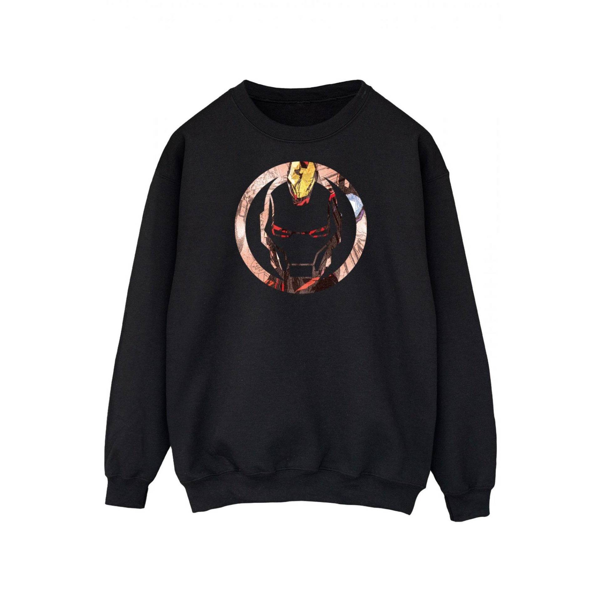 Sweatshirt Damen Schwarz 3XL von Iron Man