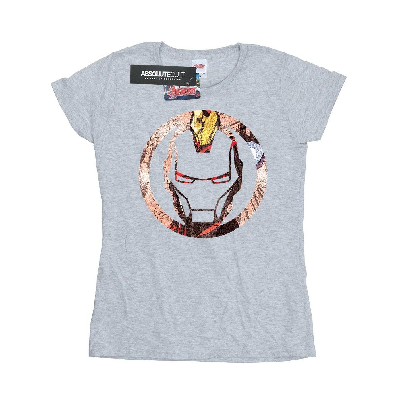 Tshirt Damen Grau S von Iron Man