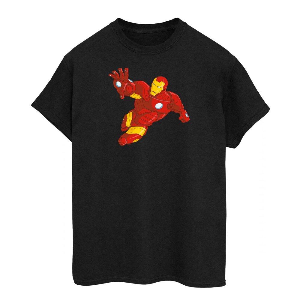 Tshirt Damen Schwarz L von Iron Man