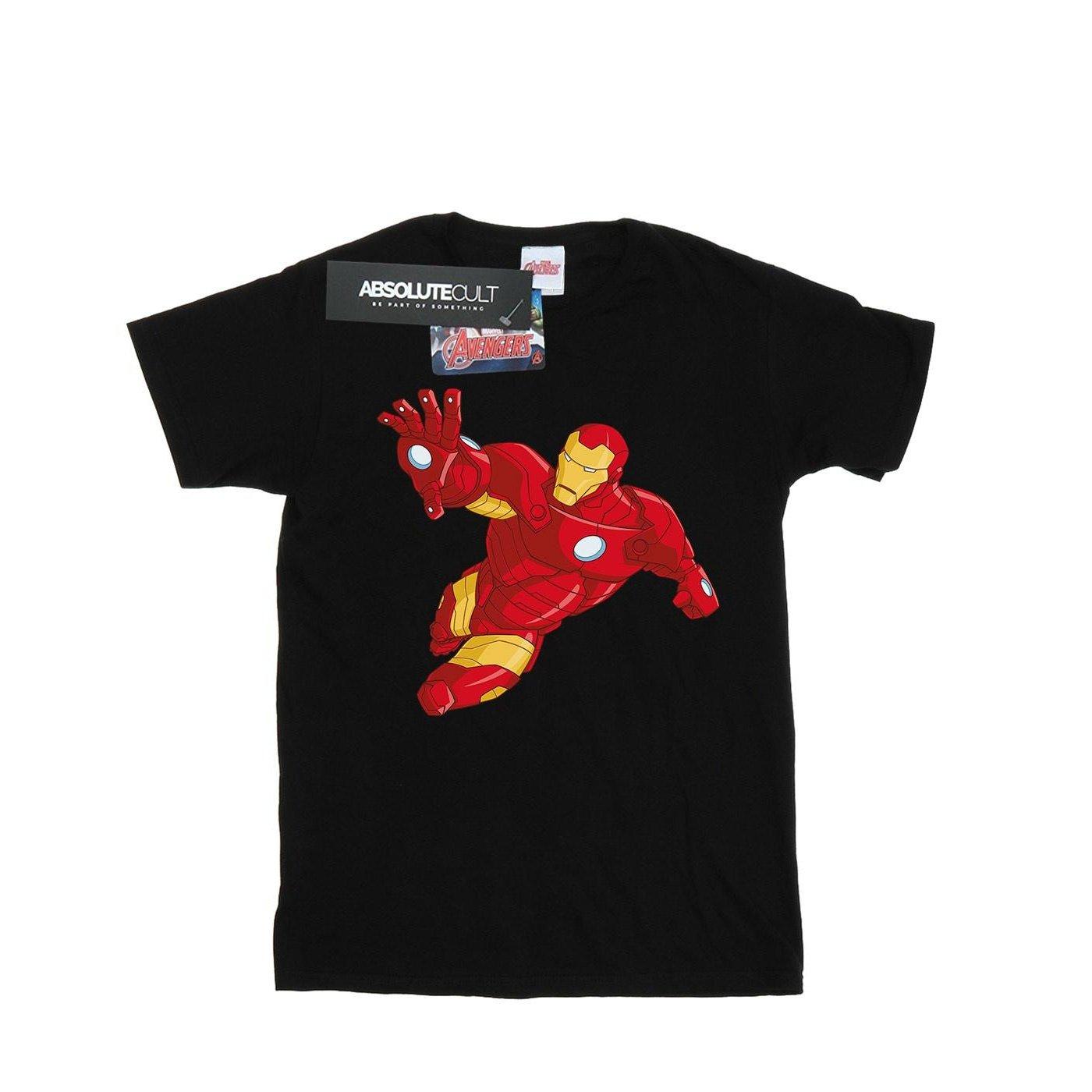 Tshirt Damen Schwarz XXL von Iron Man