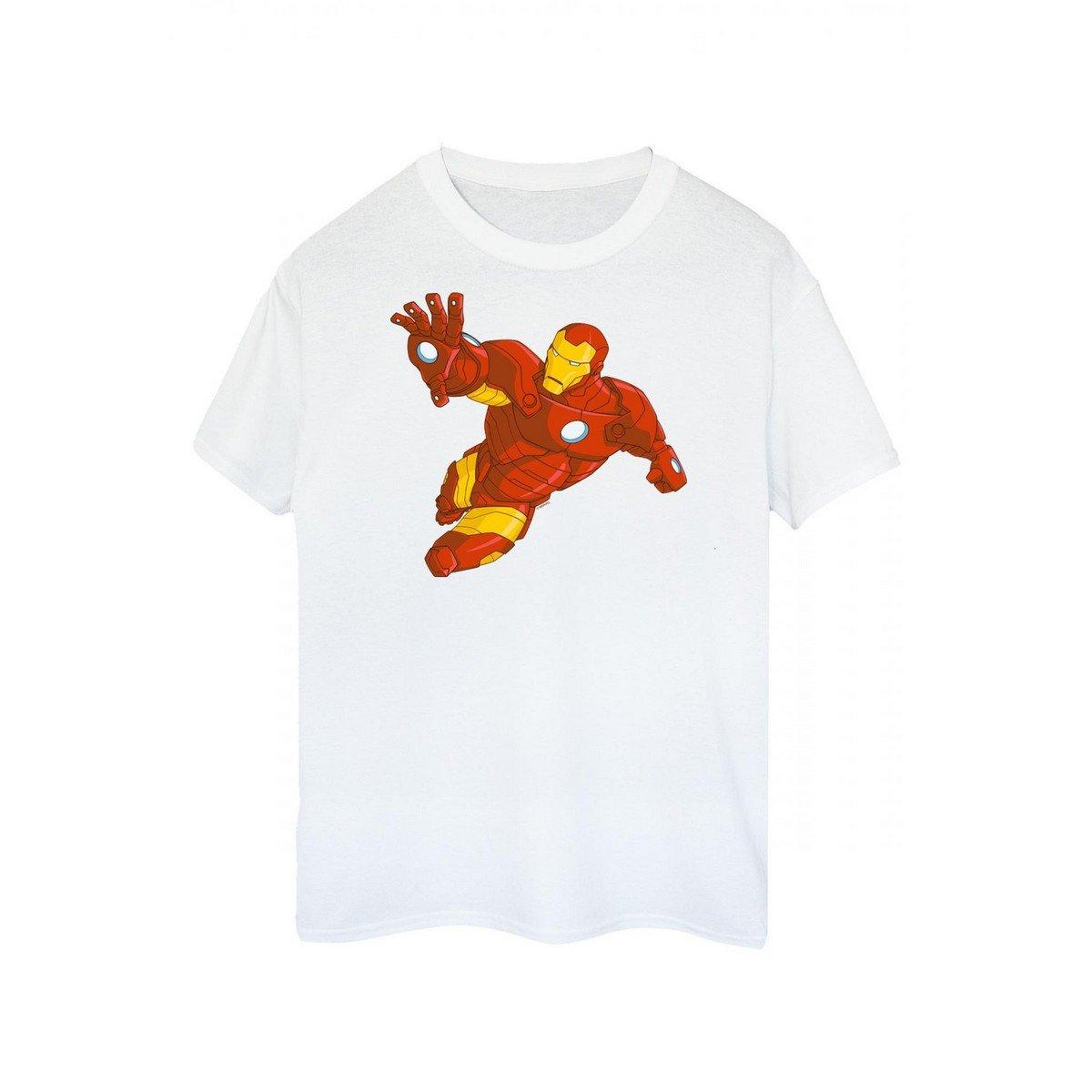 Tshirt Damen Weiss S von Iron Man