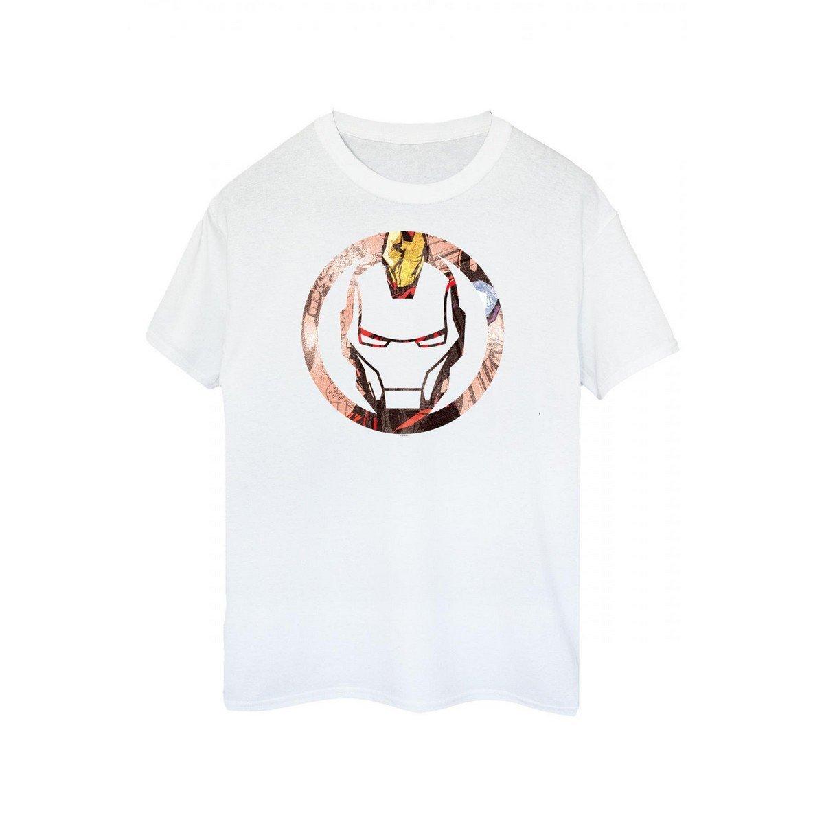 Tshirt Damen Weiss S von Iron Man