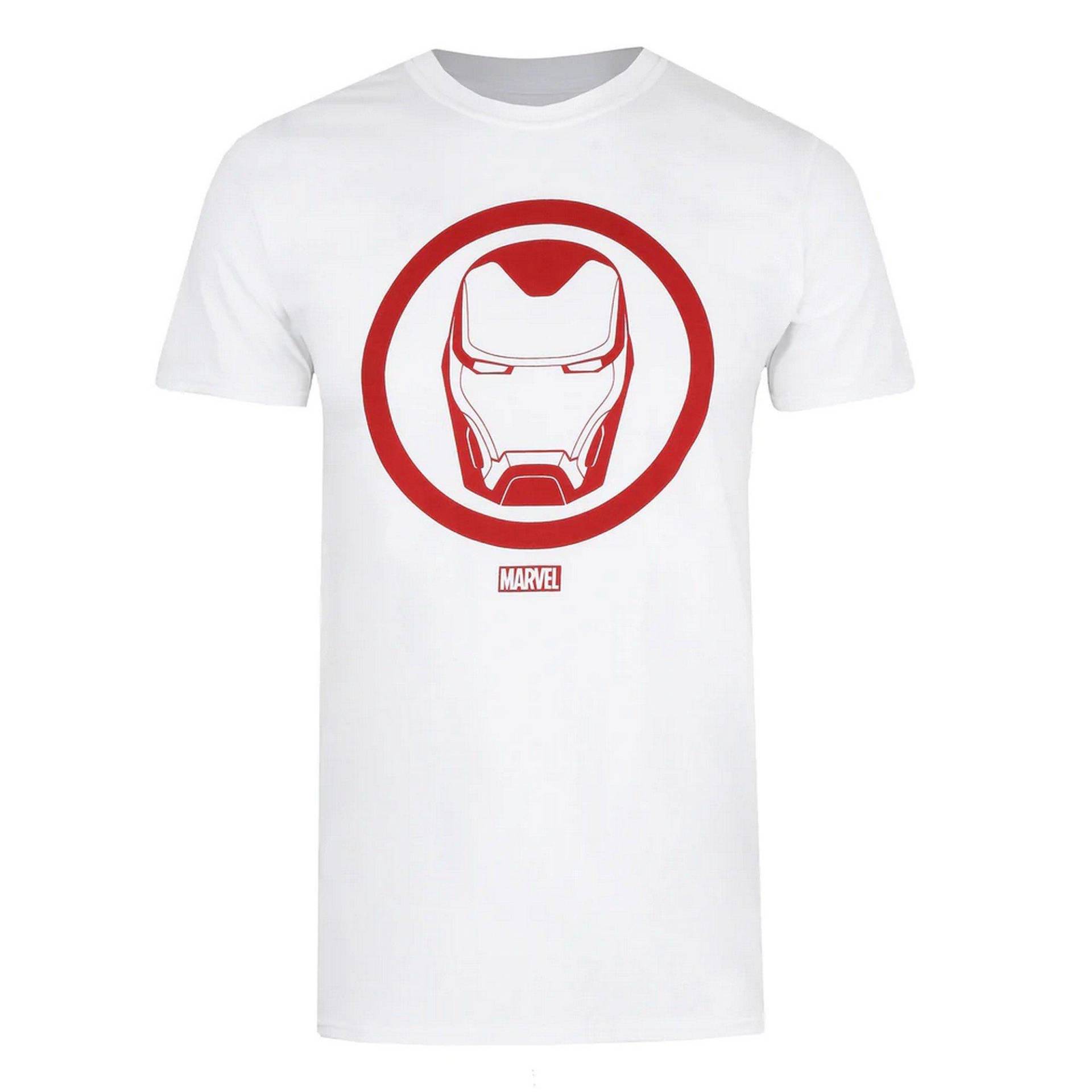 Tshirt Herren Weiss XL von Iron Man