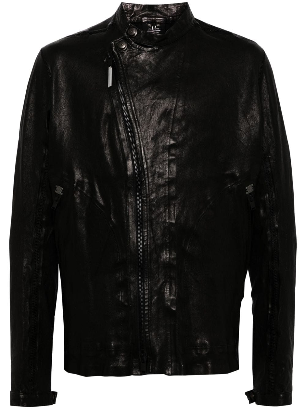 Isaac Sellam Experience Bute Neo leather jacket - Black von Isaac Sellam Experience