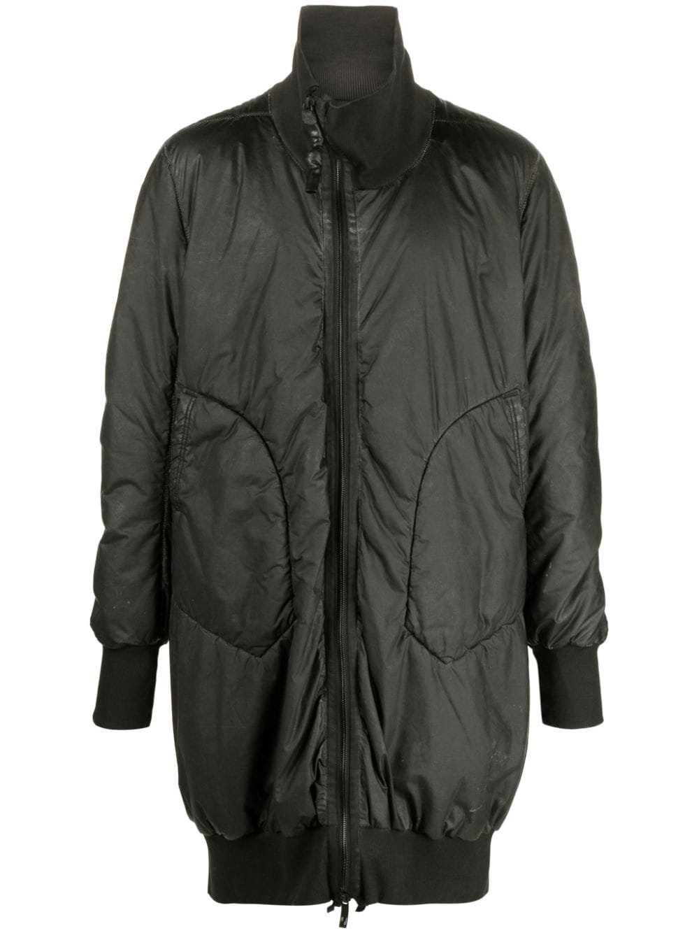 Isaac Sellam Experience Humanbomb Flash padded coat - Black von Isaac Sellam Experience