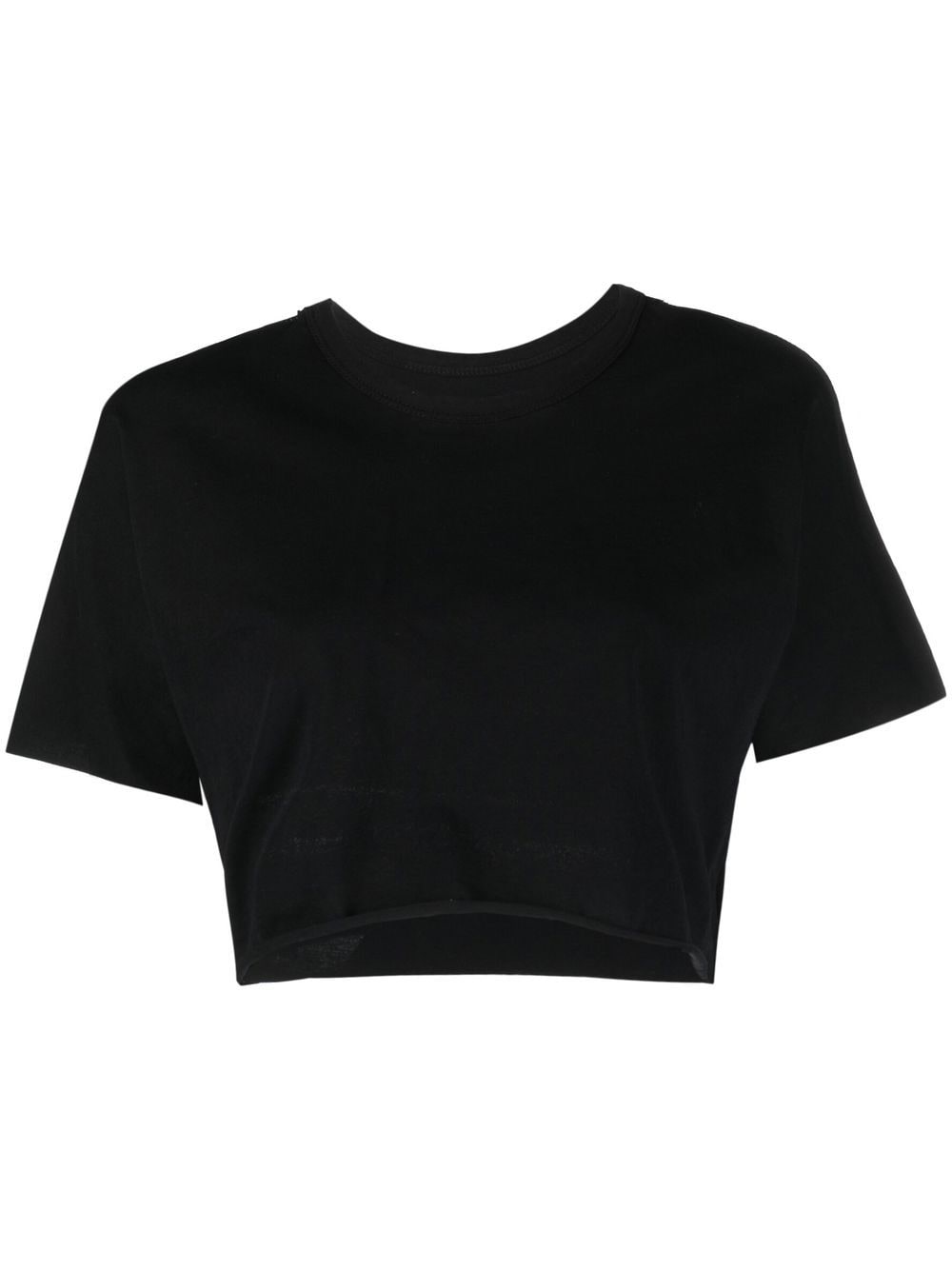 Isaac Sellam Experience cropped short-sleeved T-shirt - Black von Isaac Sellam Experience
