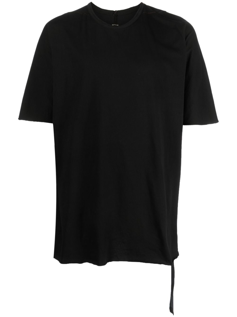 Isaac Sellam Experience logo-patch organic cotton T-shirt - Black von Isaac Sellam Experience