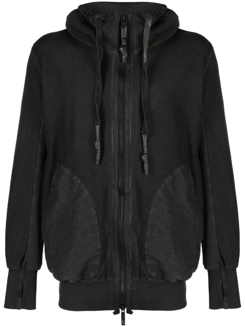 Isaac Sellam Experience zip-up organic cotton hoodie - Grey von Isaac Sellam Experience