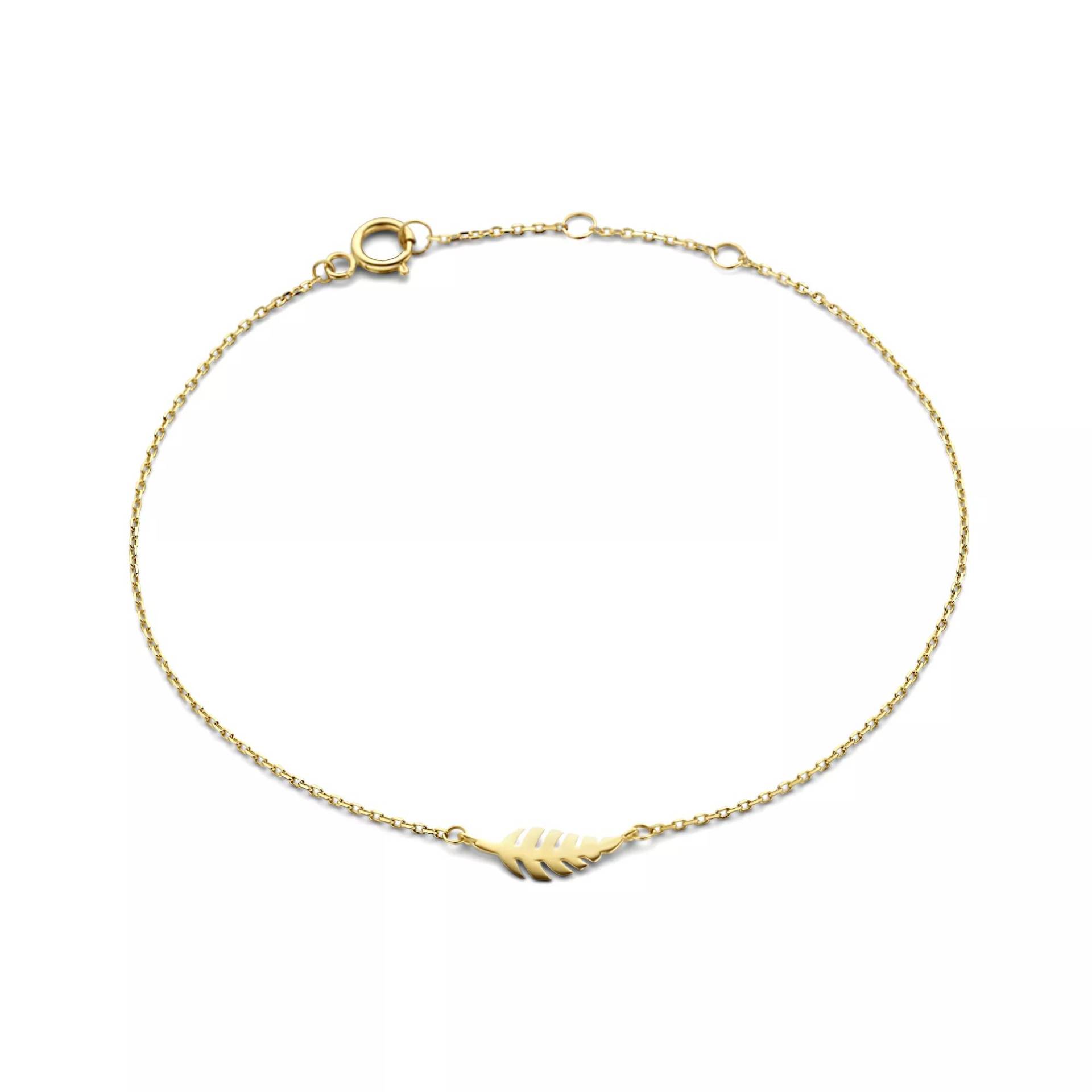 Isabel Bernard Armbanduhr - Isabel Bernard Monceau Giselle 585er Golden Armban - Gr. ONE SIZE - in Gold - für Damen von Isabel Bernard