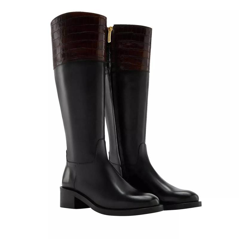 Isabel Bernard Boots & Stiefeletten - Vendôme Iris Calfskin Leather Boots - Gr. 36 (EU) - in Schwarz - für Damen von Isabel Bernard