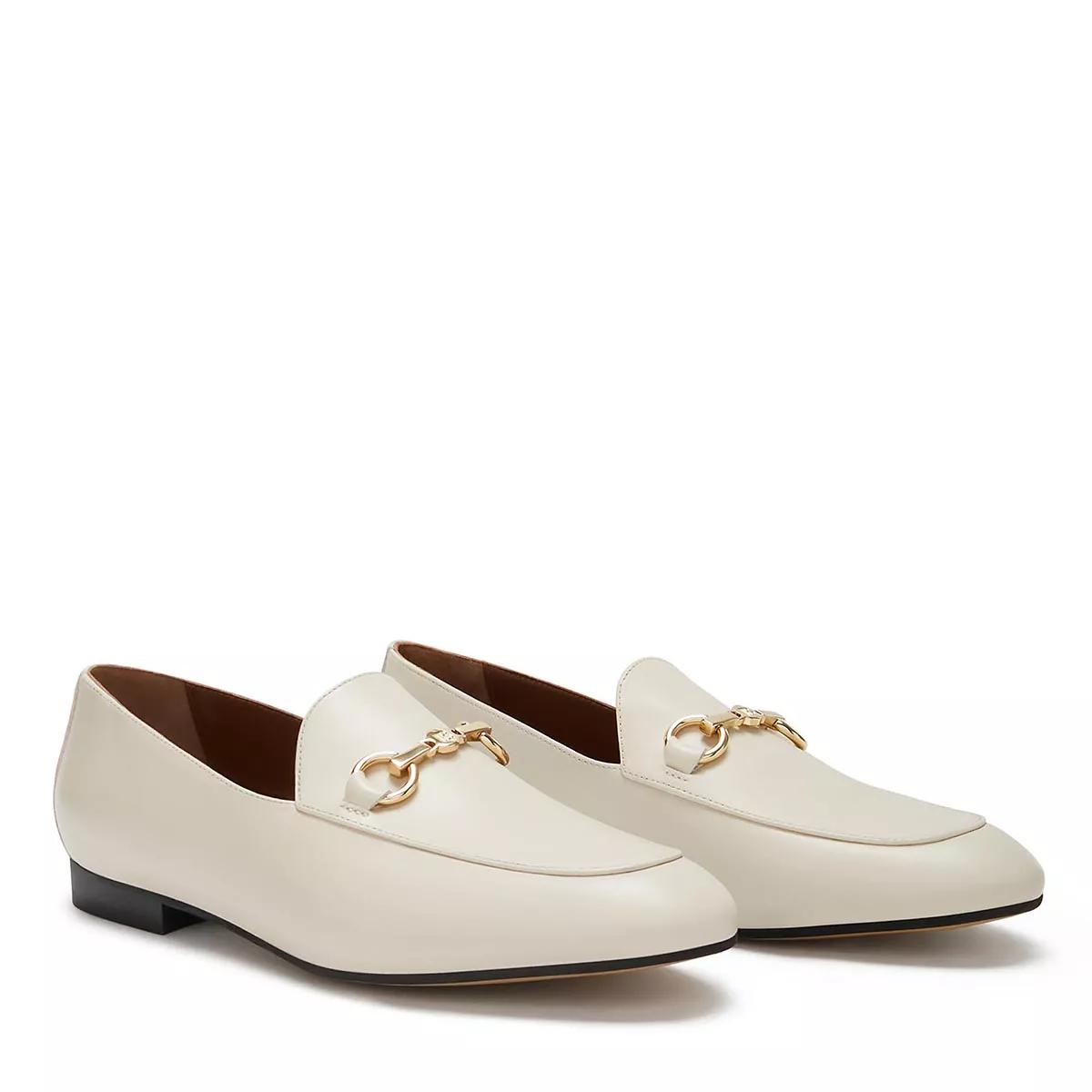 Isabel Bernard Loafers & Ballerinas - Vendôme Fleur calfskin leather loafers - Gr. 38 (EU) - in Beige - für Damen von Isabel Bernard