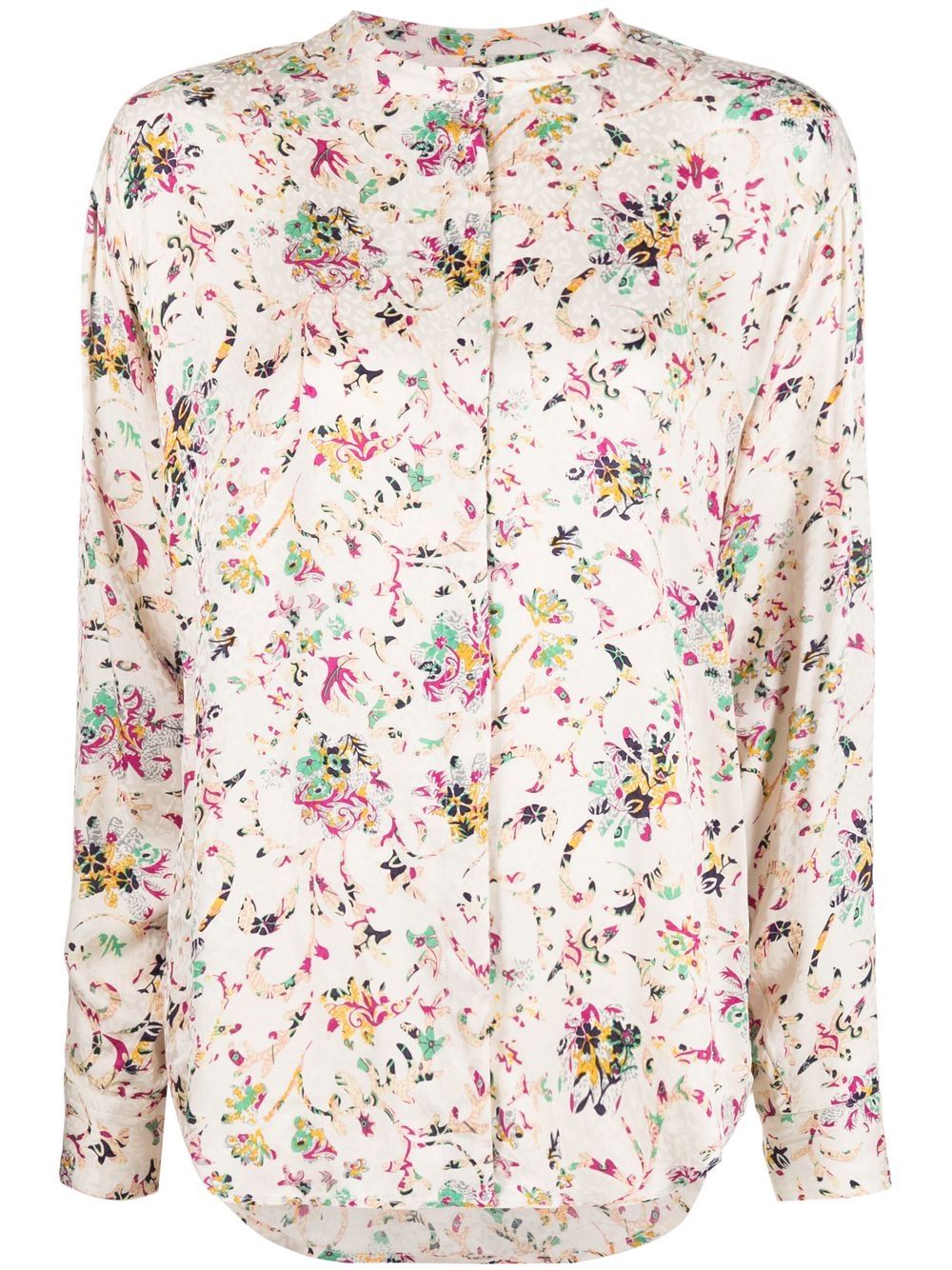 MARANT ÉTOILE Catchell floral-print blouse - Neutrals von MARANT ÉTOILE