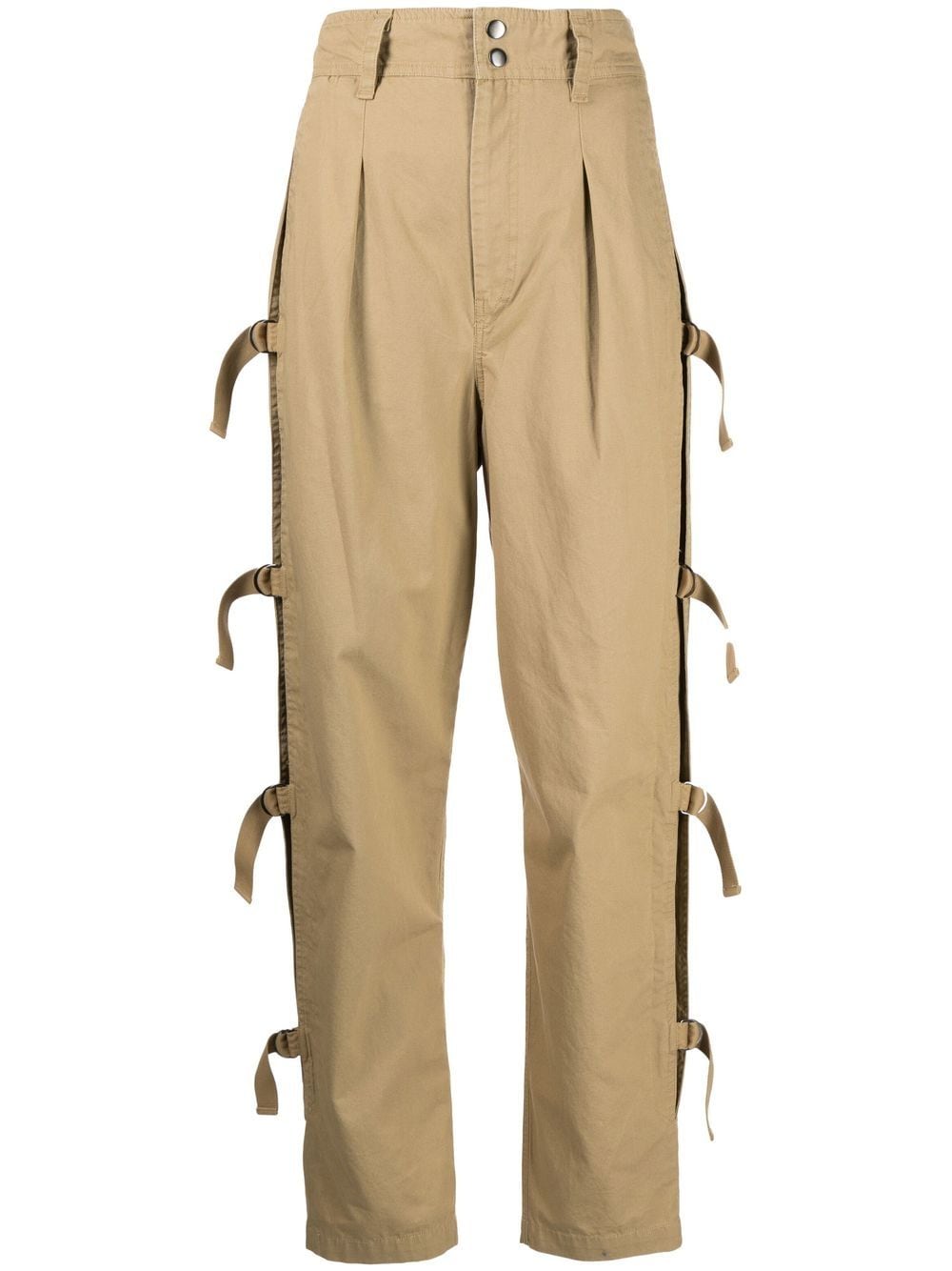 MARANT ÉTOILE Keowina high-waisted tapered trousers - Neutrals von MARANT ÉTOILE