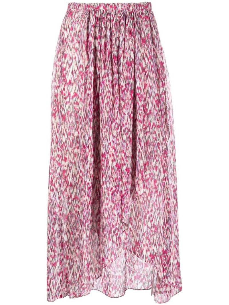 MARANT ÉTOILE asymmetric draped skirt - Pink von MARANT ÉTOILE