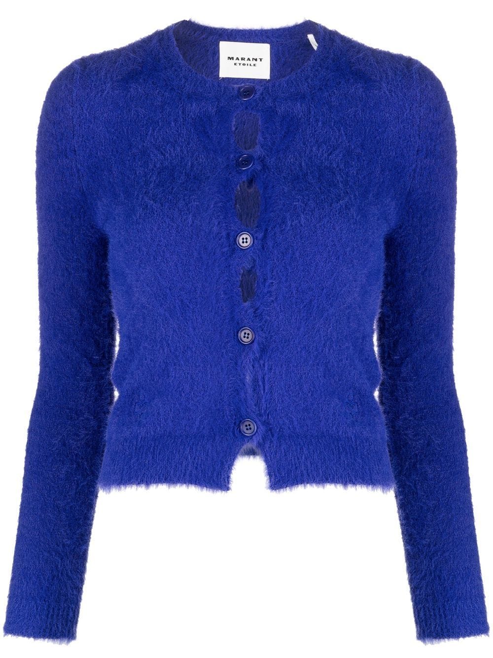 MARANT ÉTOILE button-front knitted cardigan - Blue von MARANT ÉTOILE