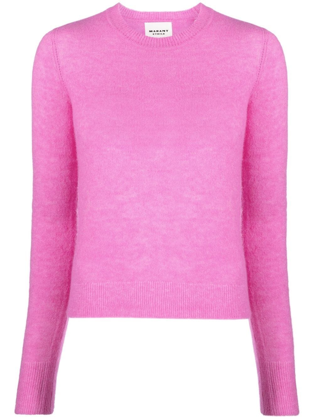 MARANT ÉTOILE crew-neck knitted jumper - Pink von MARANT ÉTOILE