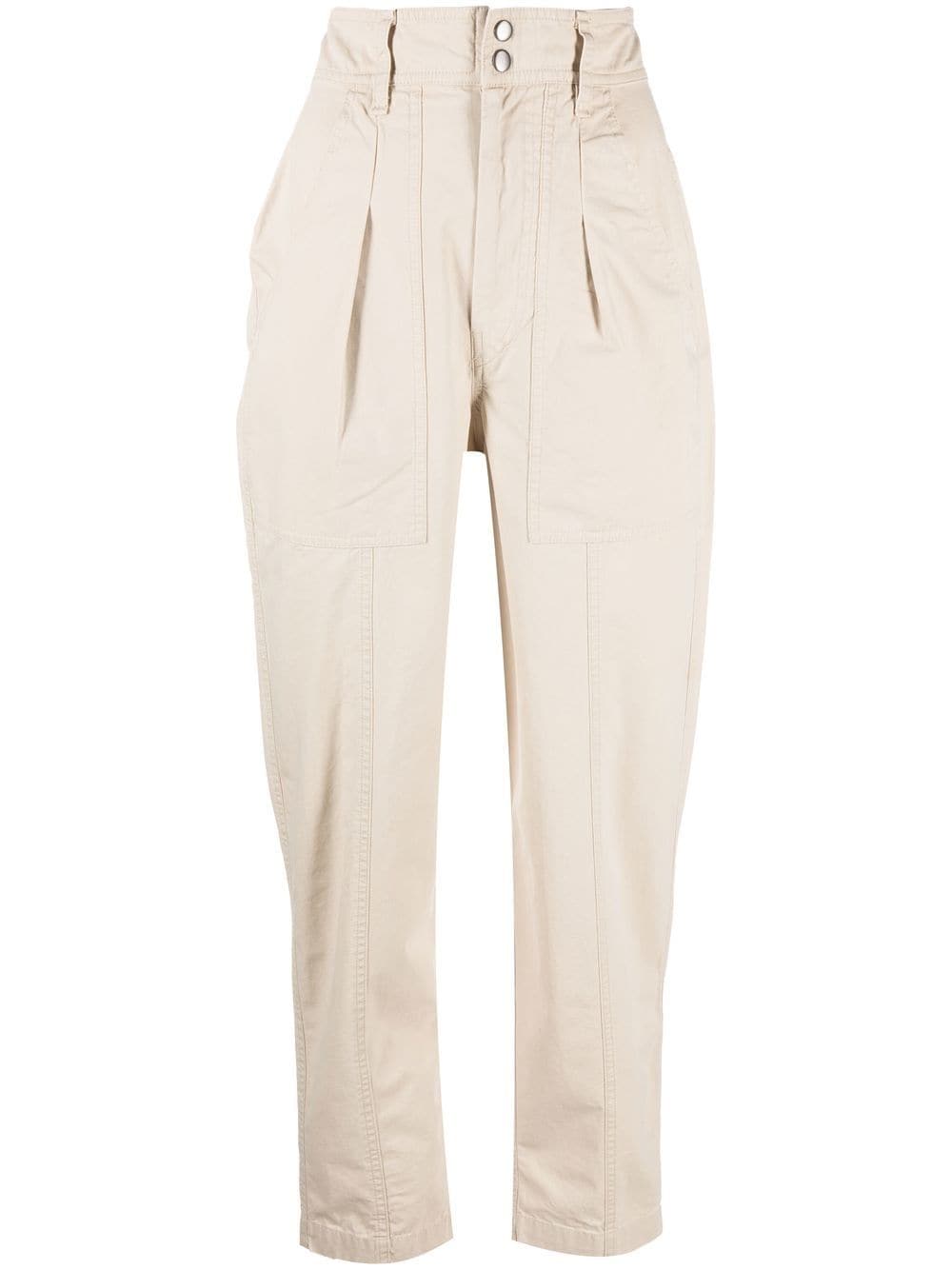 MARANT ÉTOILE high-waisted tailored trousers - Neutrals von MARANT ÉTOILE