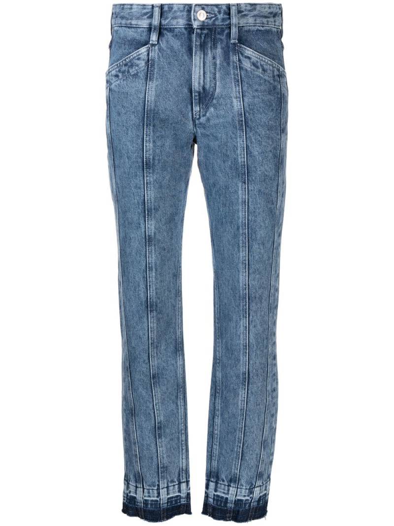 MARANT ÉTOILE low-rise slim-cut jeans - Blue von MARANT ÉTOILE