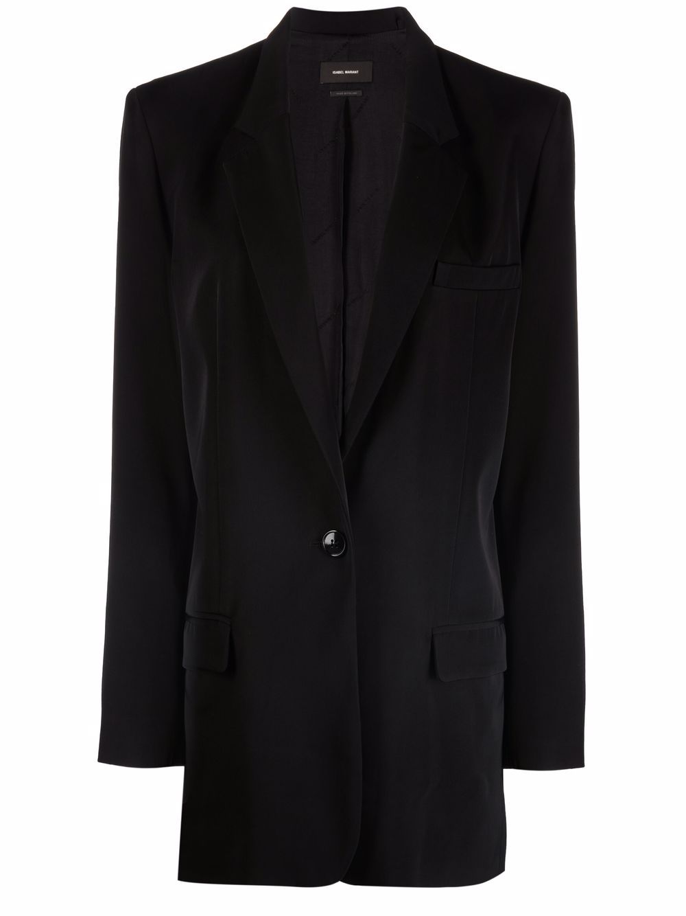 MARANT ÉTOILE single-breasted tailored blazer - Black von MARANT ÉTOILE