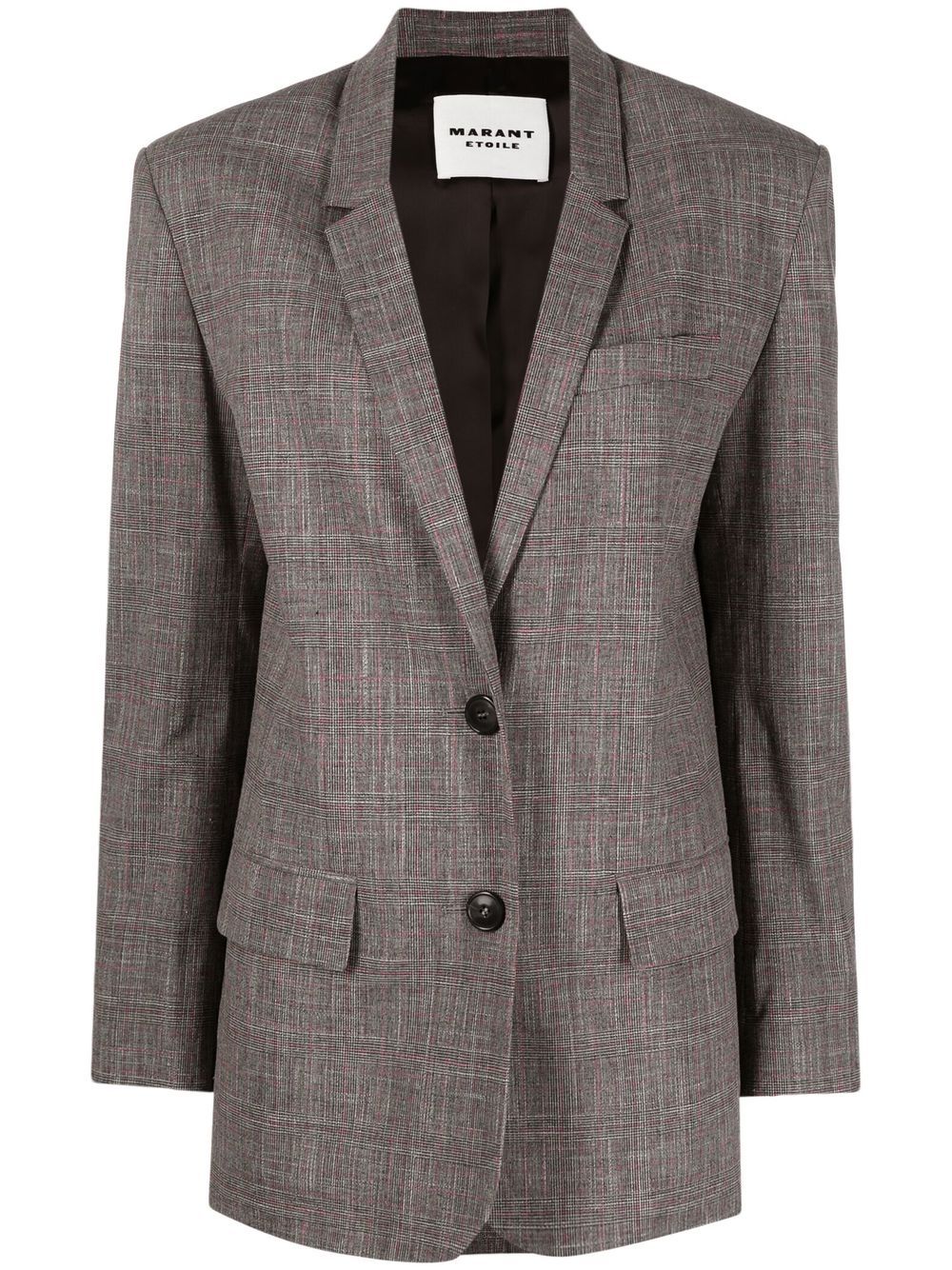 MARANT ÉTOILE single-breasted tailored blazer - Grey von MARANT ÉTOILE