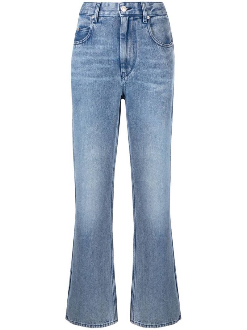MARANT ÉTOILE straight leg jeans - Blue von MARANT ÉTOILE