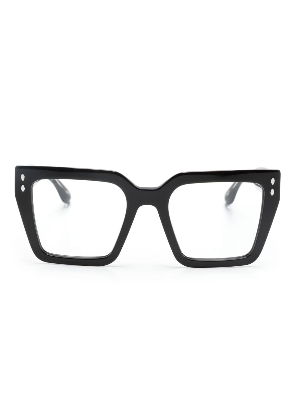 Isabel Marant Eyewear oversize-frame glasses - Black von Isabel Marant Eyewear