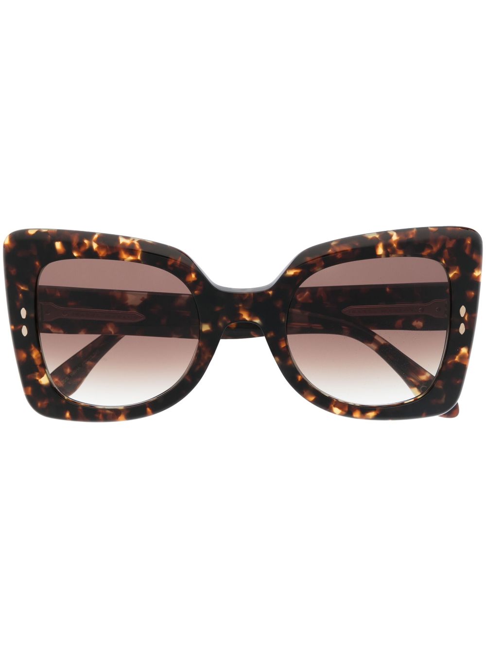 Isabel Marant Eyewear oversize-frame tortoiseshell sunglasses - Brown von Isabel Marant Eyewear