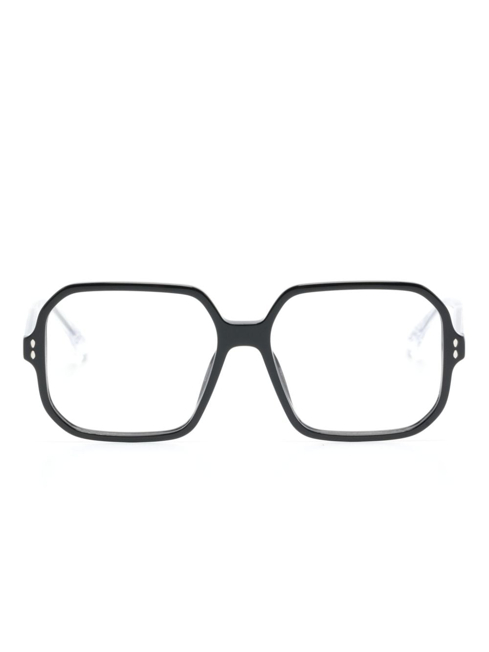 Isabel Marant Eyewear square-frame glasses - Black von Isabel Marant Eyewear