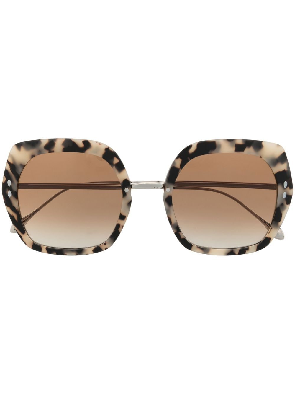 Isabel Marant Eyewear tortoiseshell-effect tinted sunglasses - Brown von Isabel Marant Eyewear