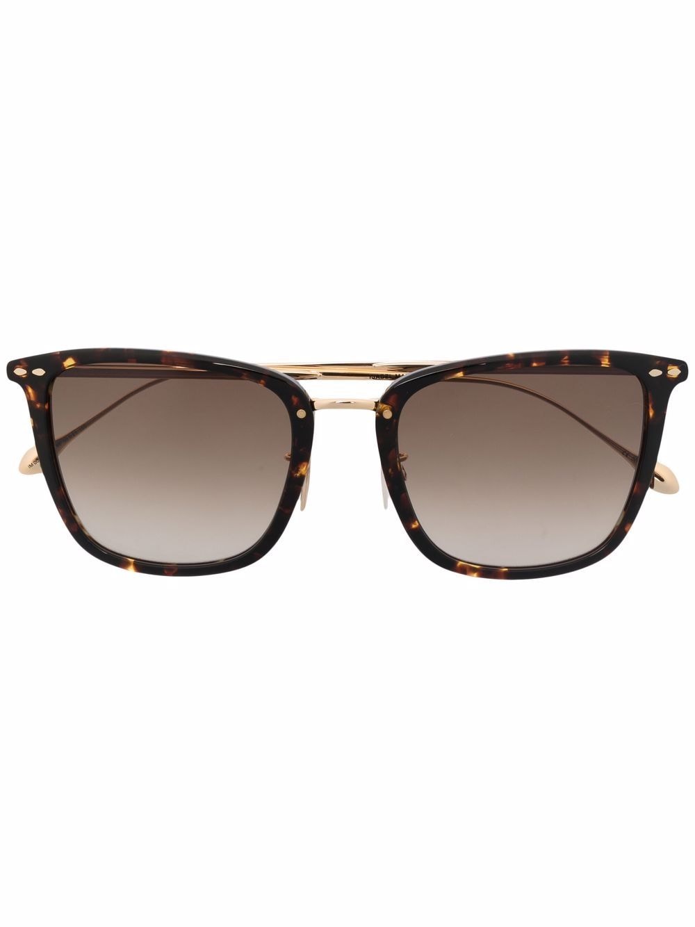 Isabel Marant Eyewear tortoiseshell-frame sunglasses - Gold von Isabel Marant Eyewear