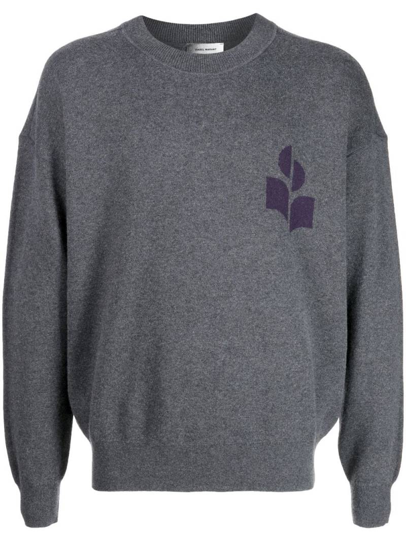 MARANT Atley Logo sweater - Grey von MARANT