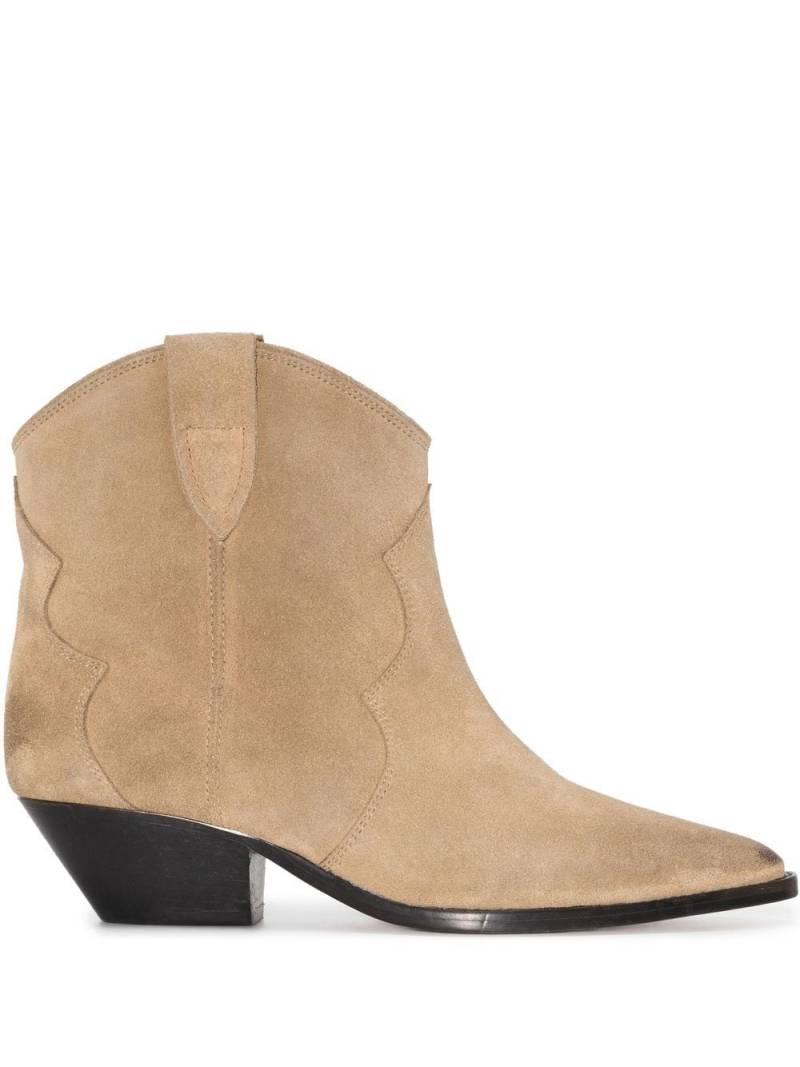 ISABEL MARANT Dewina 40mm cowboy boots - Neutrals von ISABEL MARANT