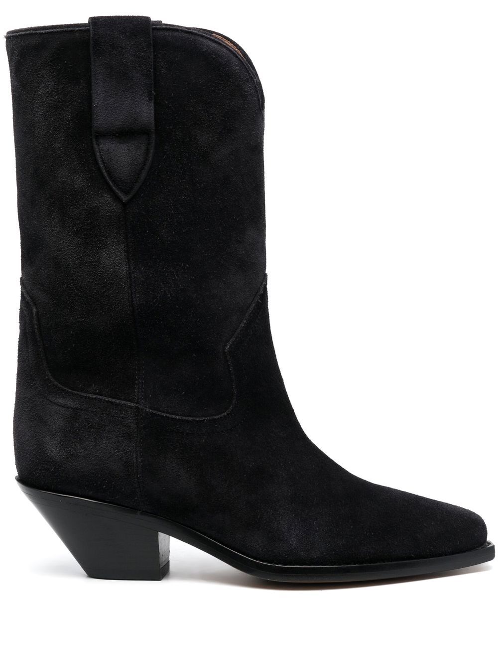 ISABEL MARANT Dahope suede boots - Black von ISABEL MARANT