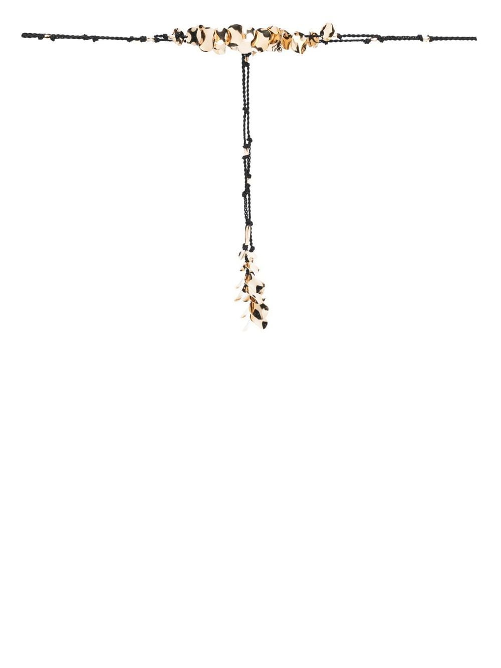 ISABEL MARANT Ecarpe scarf necklace - Black von ISABEL MARANT