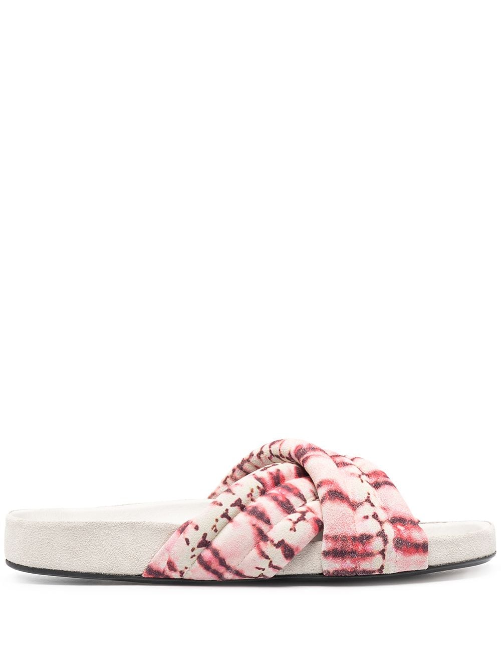 ISABEL MARANT Holden slide sandals - Red von ISABEL MARANT