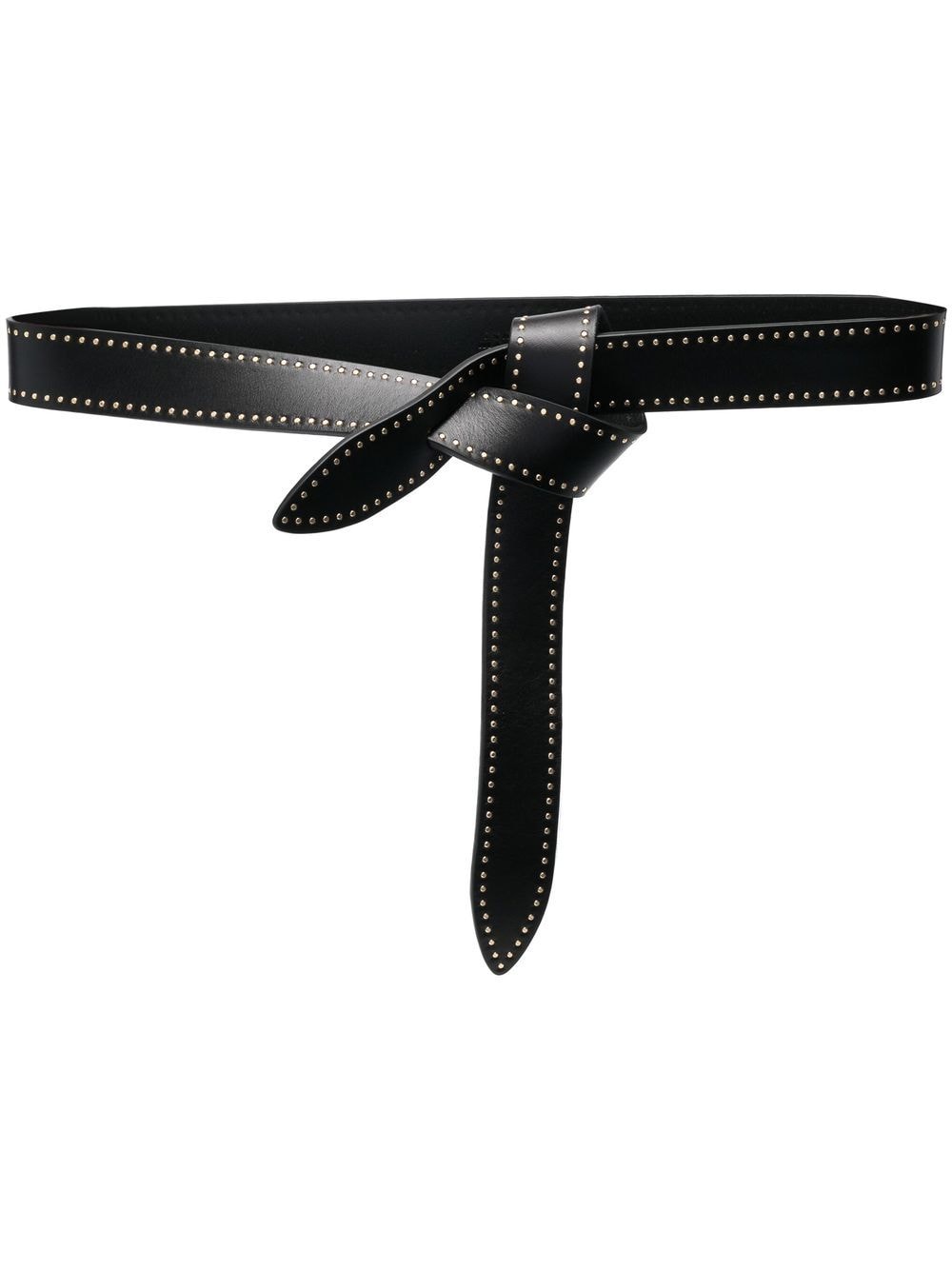 ISABEL MARANT Lecce leather belt - Black von ISABEL MARANT