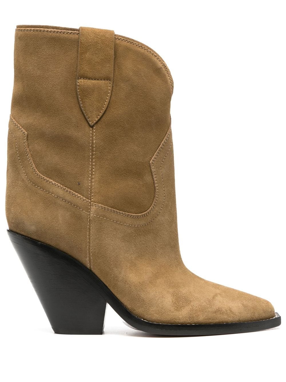 ISABEL MARANT Leyane high ankle boots - Brown von ISABEL MARANT