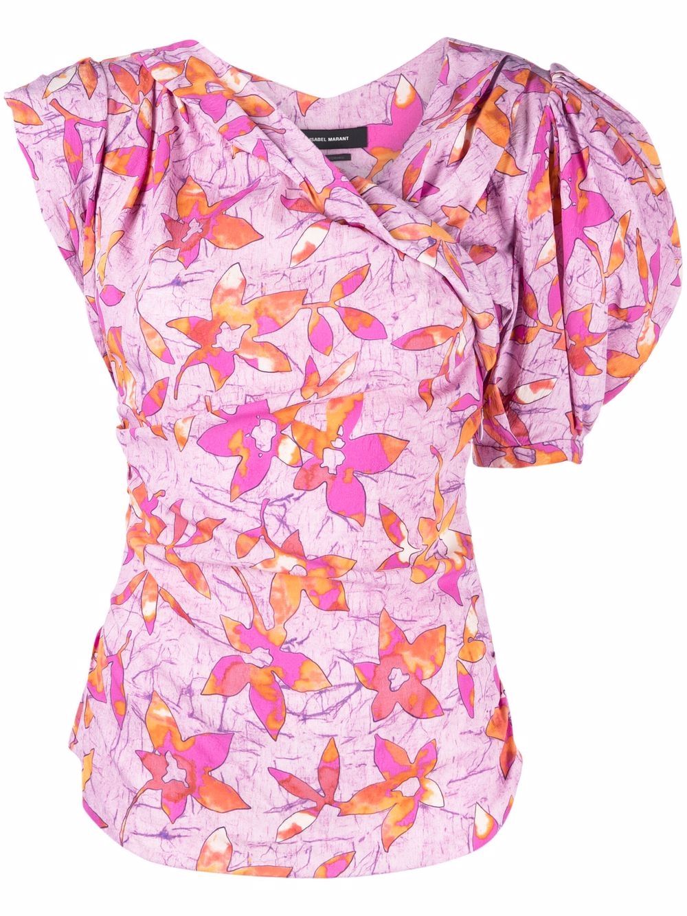 ISABEL MARANT Madinea floral-print blouse - Pink von ISABEL MARANT
