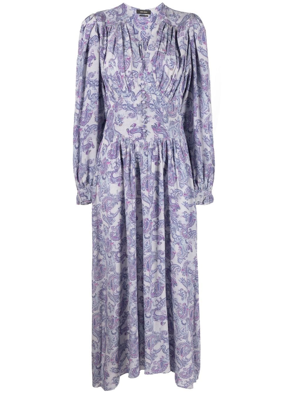 ISABEL MARANT Myrala paisley-print midi-length dress - Blue von ISABEL MARANT