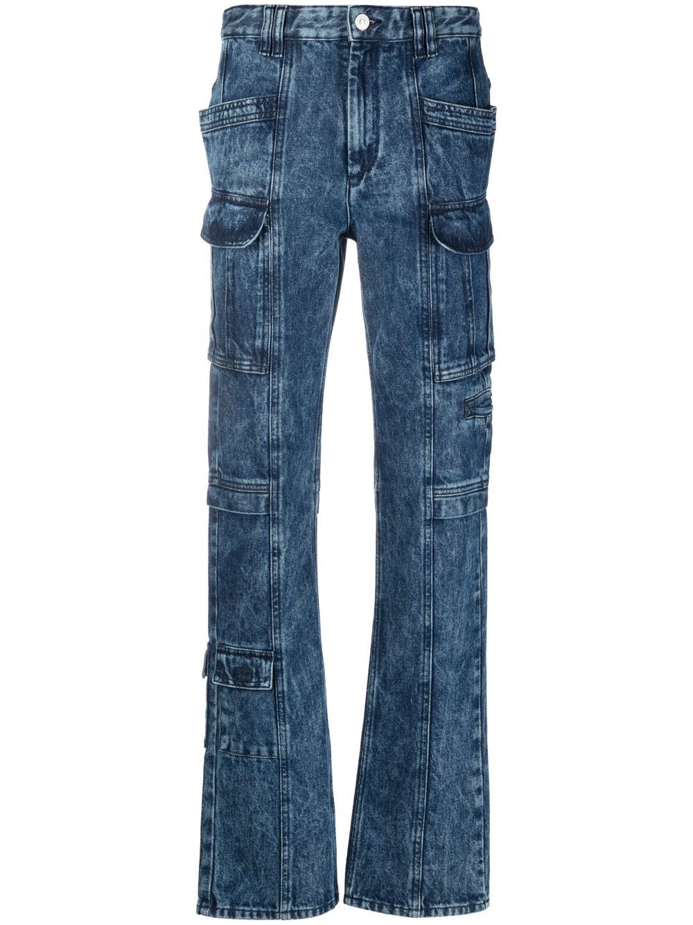 ISABEL MARANT Vokayo straight-leg jeans - Blue von ISABEL MARANT