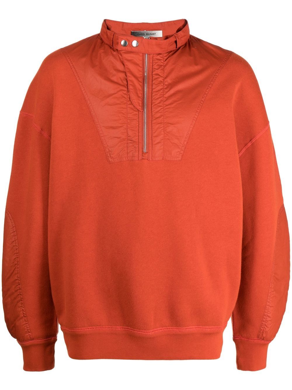 MARANT Walid half-zip sweatshirt - Orange von MARANT