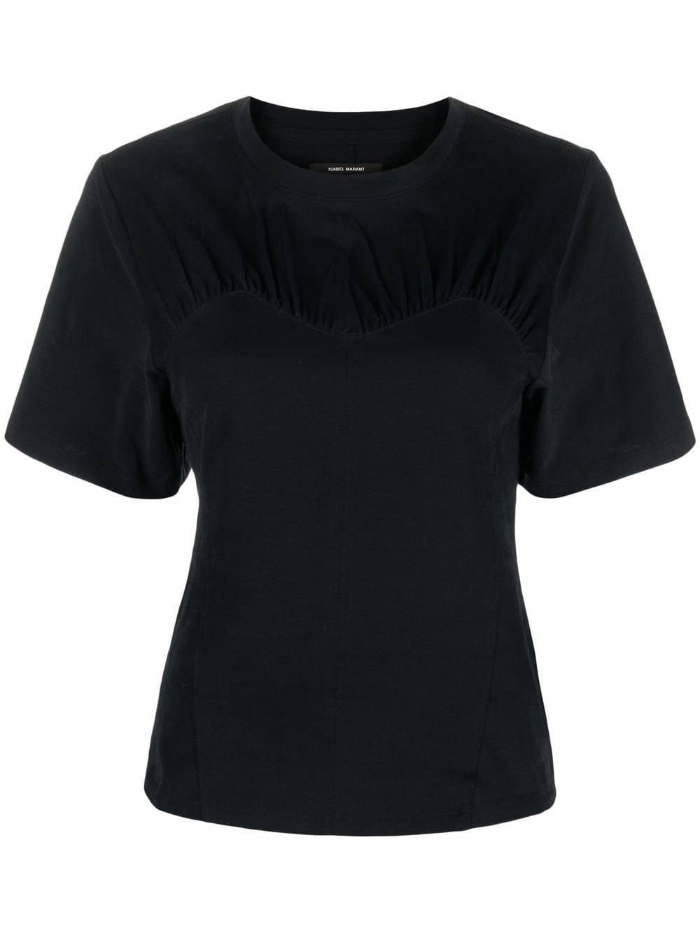 ISABEL MARANT Zazie corset-style T-shirt - Black von ISABEL MARANT