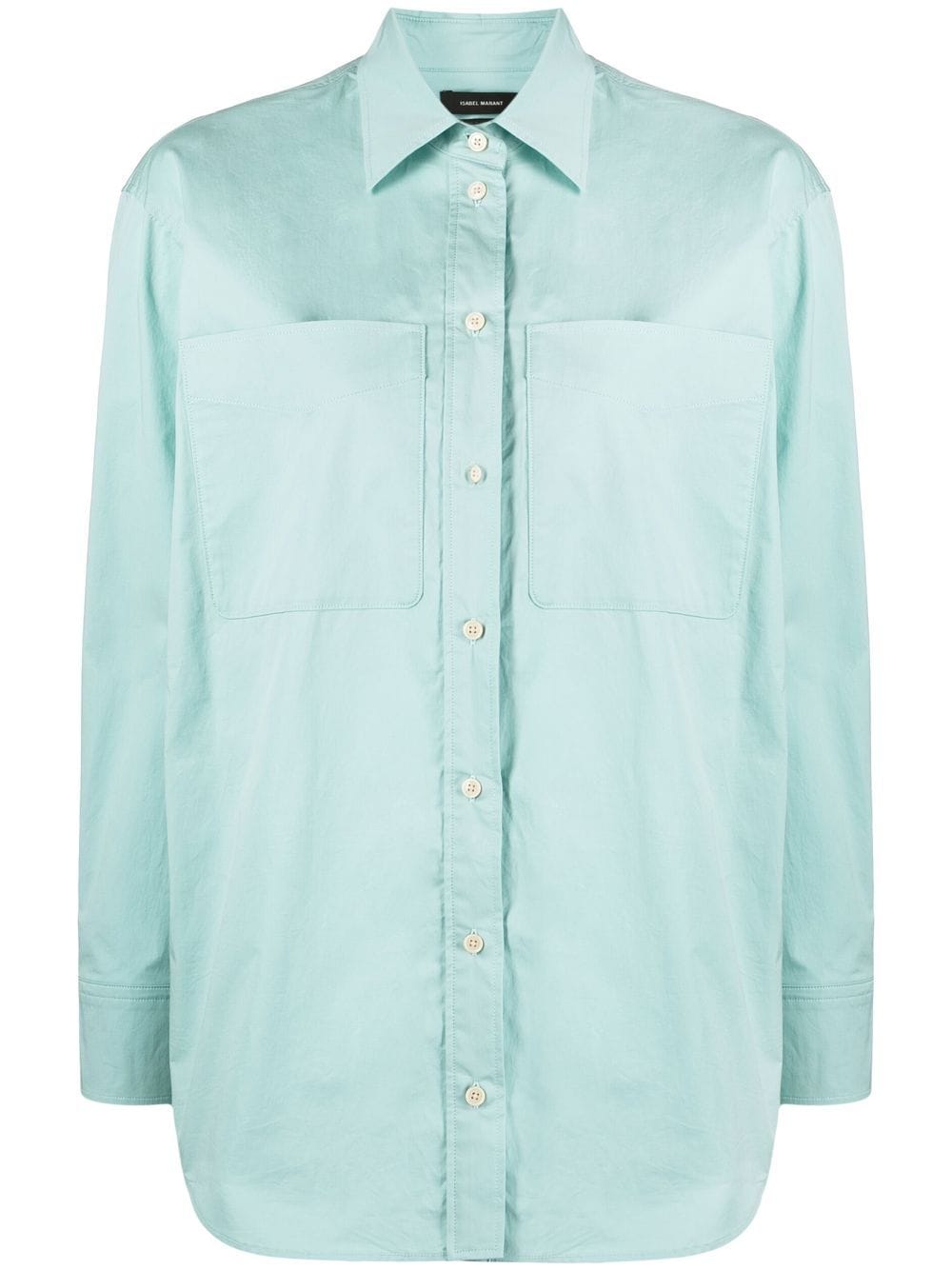 ISABEL MARANT button-down fastening shirt - Blue von ISABEL MARANT