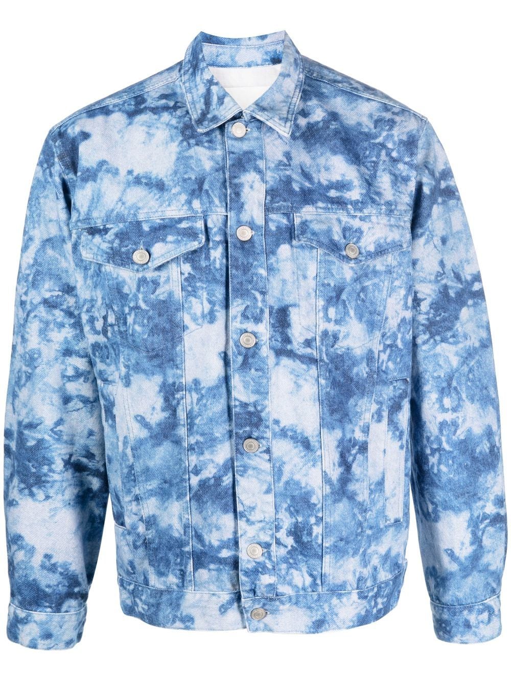 MARANT camouflage-print denim jacket - Blue von MARANT