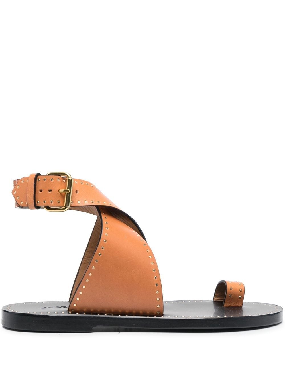 ISABEL MARANT cross-strap studded sandals - Neutrals von ISABEL MARANT