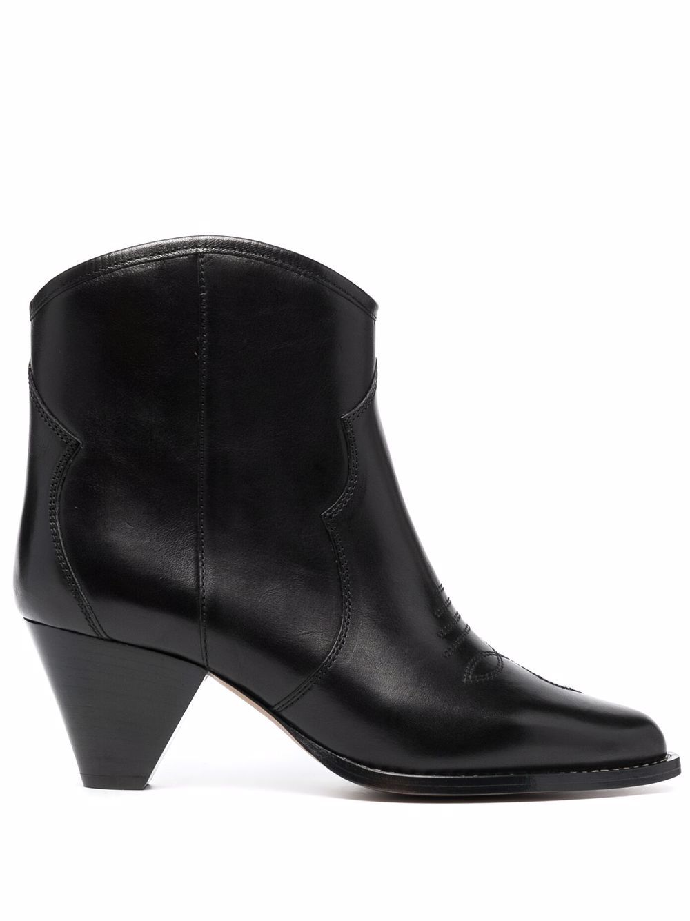 ISABEL MARANT embroidered ankle boots - Black von ISABEL MARANT