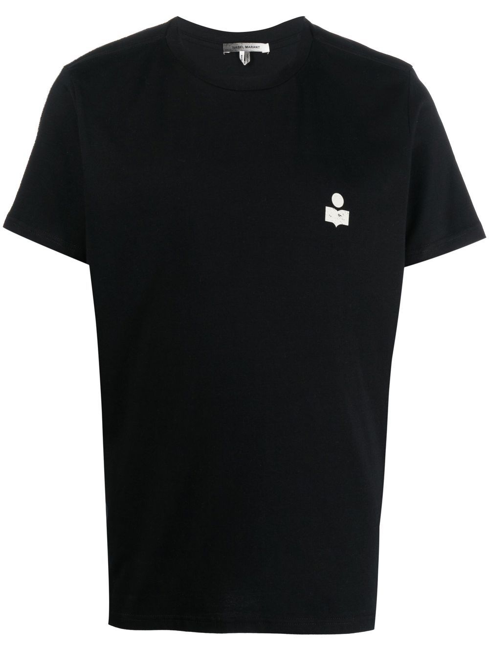 MARANT logo-print short-sleeve T-shirt - Black von MARANT